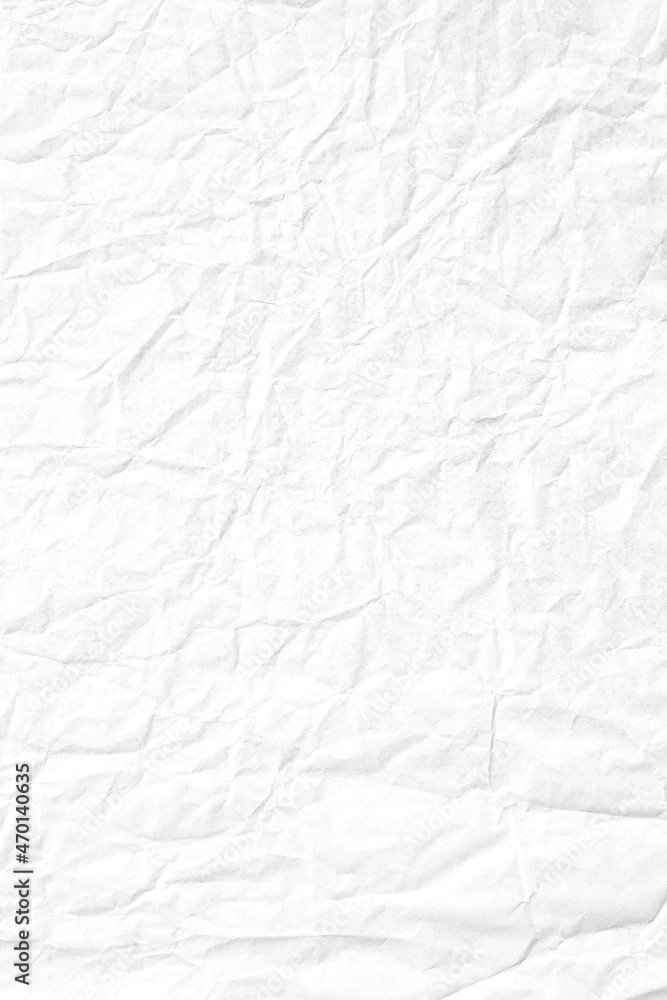 White crumpled paper surface texture White crumpled paper surface texture