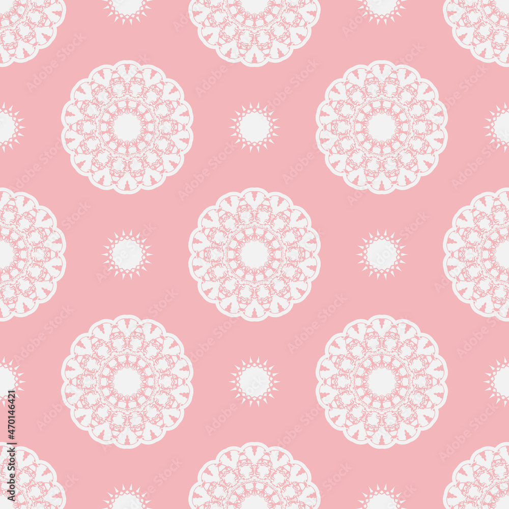 The geometric pattern with lines ,Tints of Pink Seamless pattern, Vector Seamless pattern. Repeating geometric, Seamless floral pattern. The geometric pattern with lines ,Tints of Pink Seamless pattern, Vector Seamless pattern. Repeating geometric, Seamless floral pattern.