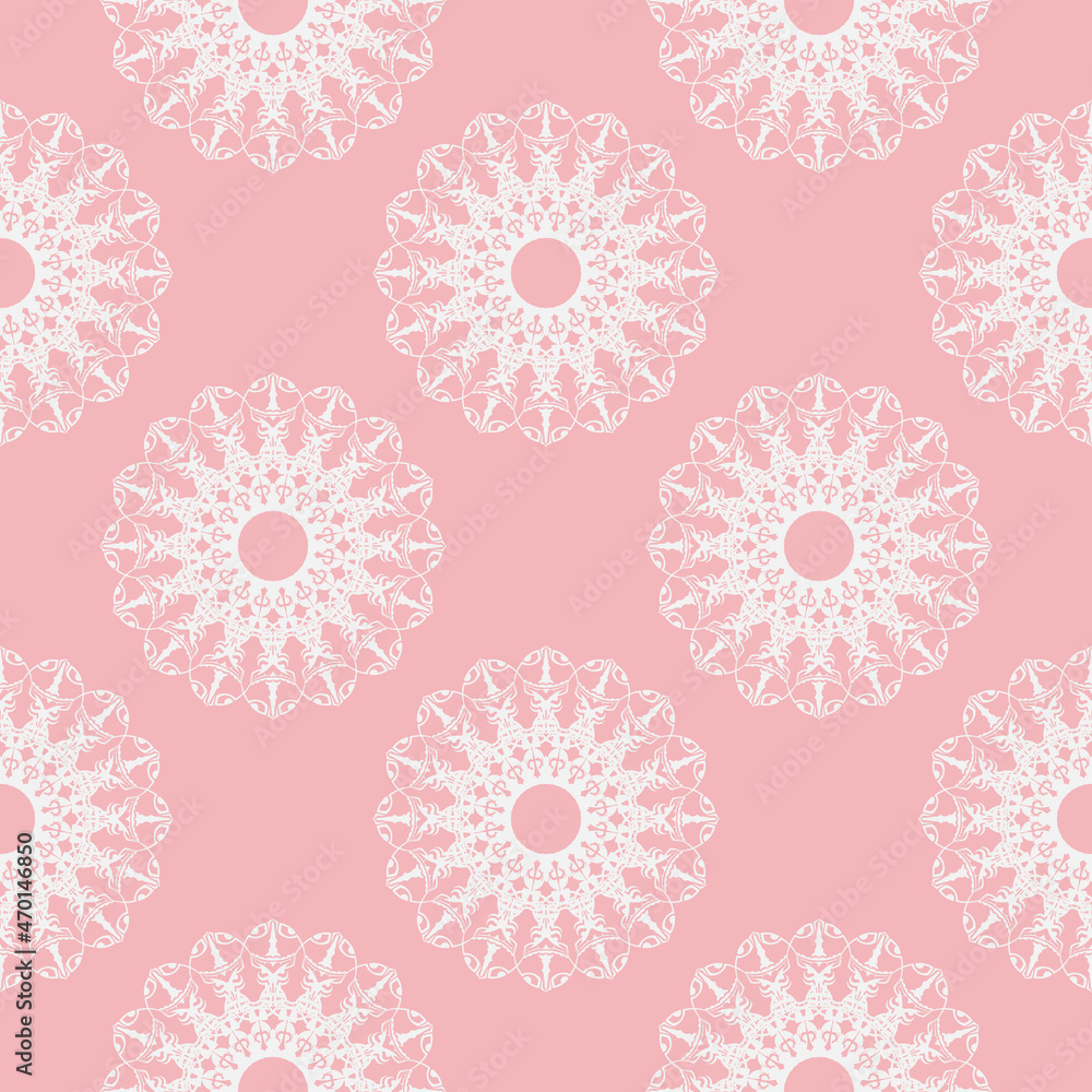 The geometric pattern with lines ,Tints of Pink Seamless pattern, Vector Seamless pattern. Repeating geometric, Seamless floral pattern. The geometric pattern with lines ,Tints of Pink Seamless pattern, Vector Seamless pattern. Repeating geometric, Seamless floral pattern.