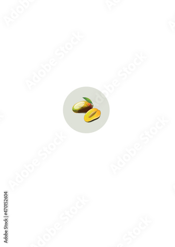 Mango vector design icon 