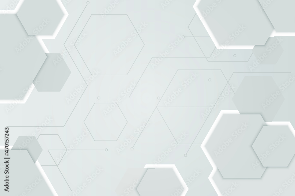 Abstract white hexagon background with shadow. Hex object space for create Cover or Banner in world wide web. Template for presentation. Abstract white hexagon background with shadow. Hex object space for create Cover or Banner in world wide web. Template for presentation.
