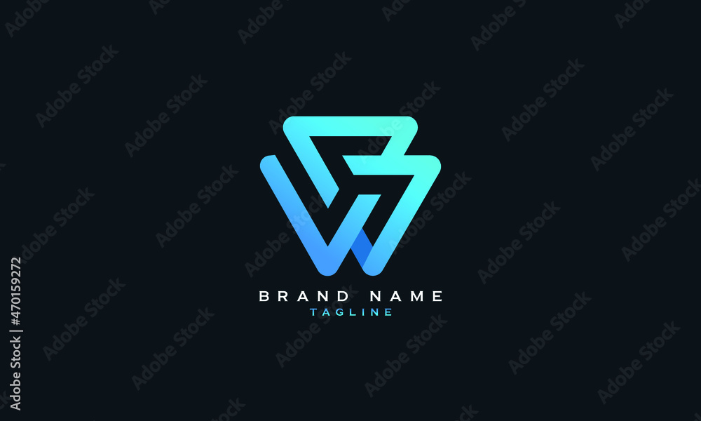 VB, BV, Abstract initial monogram letter alphabet logo design VB, BV, Abstract initial monogram letter alphabet logo design