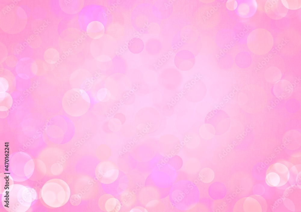 Fabulous shiny banner, bright pink background, painted in bokeh style Fabulous shiny banner, bright pink background, painted in bokeh style
