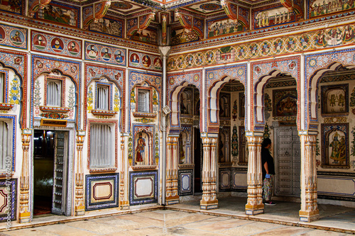 Havelis ( Small Palaces) in Shekhavati Region of India