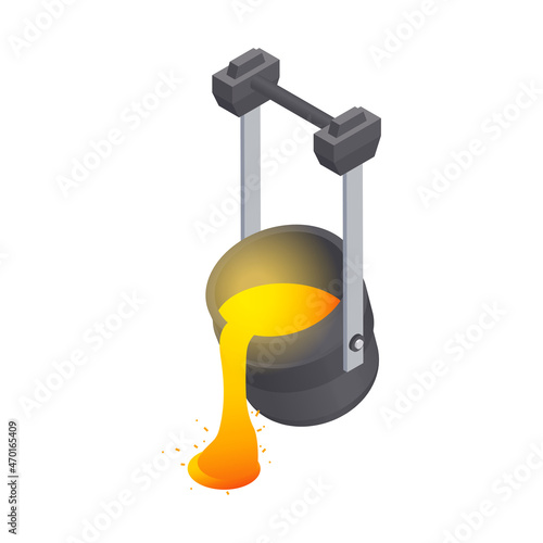 Pouring Metal Bucket Composition