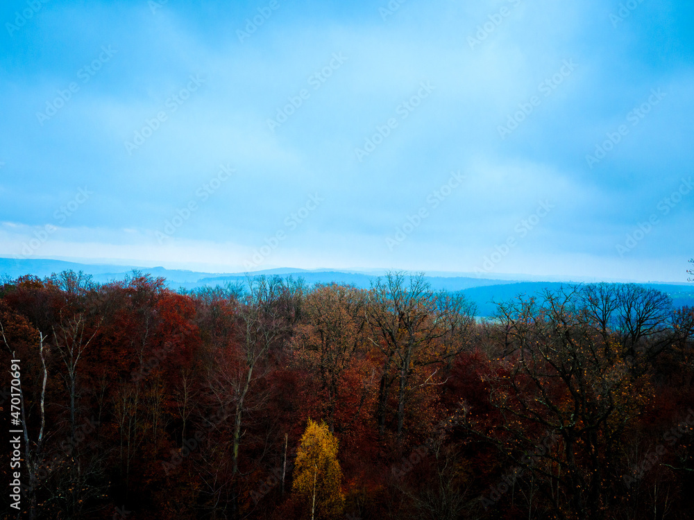 Fototapeta premium Die herrliche Landschaft