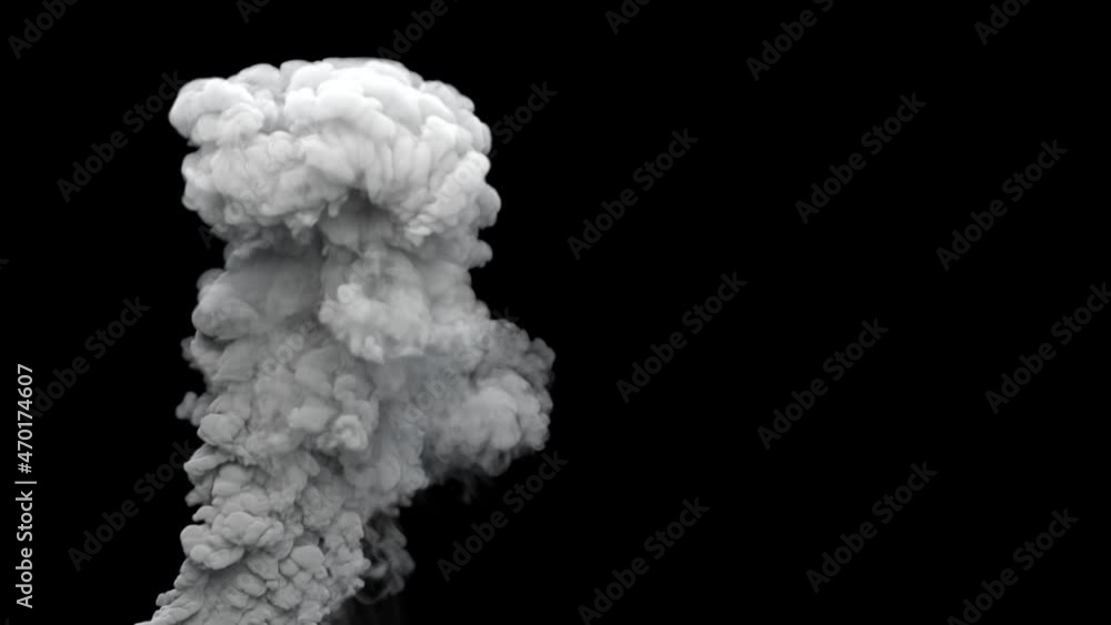 pillar of pollution smoke with alpha chanel, isolated pillar of pollution smoke with alpha chanel, isolated