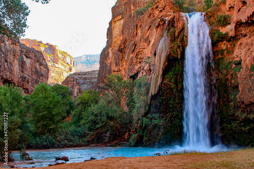 Arizona Havasupai Waterfall