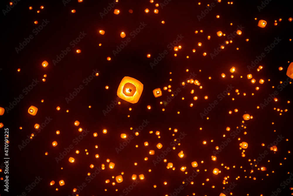 Obraz premium lantern flight 1