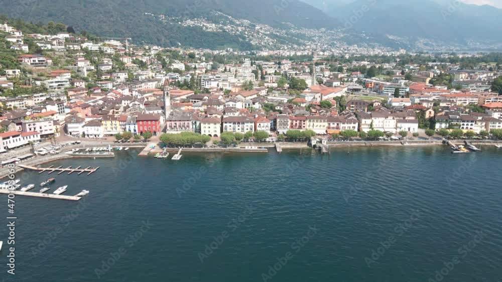 Altstadt von Ascona, Tessin, Schweiz Altstadt von Ascona, Tessin, Schweiz
