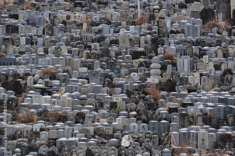 お墓の墓場 StockFoto Adobe Stock