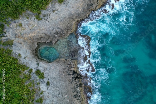 Vue d'en haut du littoral de Guadeloupe 3 © Renaud