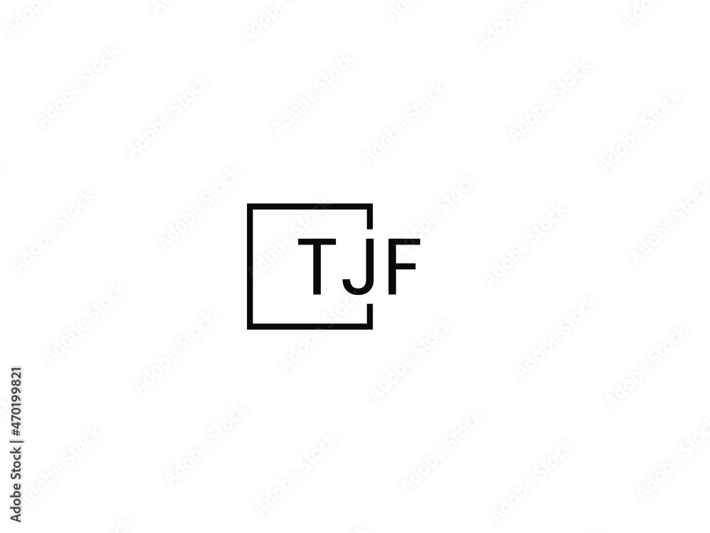 TJF letter initial logo design vector illustration TJF letter initial logo design vector illustration