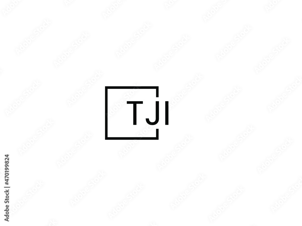 TJI letter initial logo design vector illustration TJI letter initial logo design vector illustration
