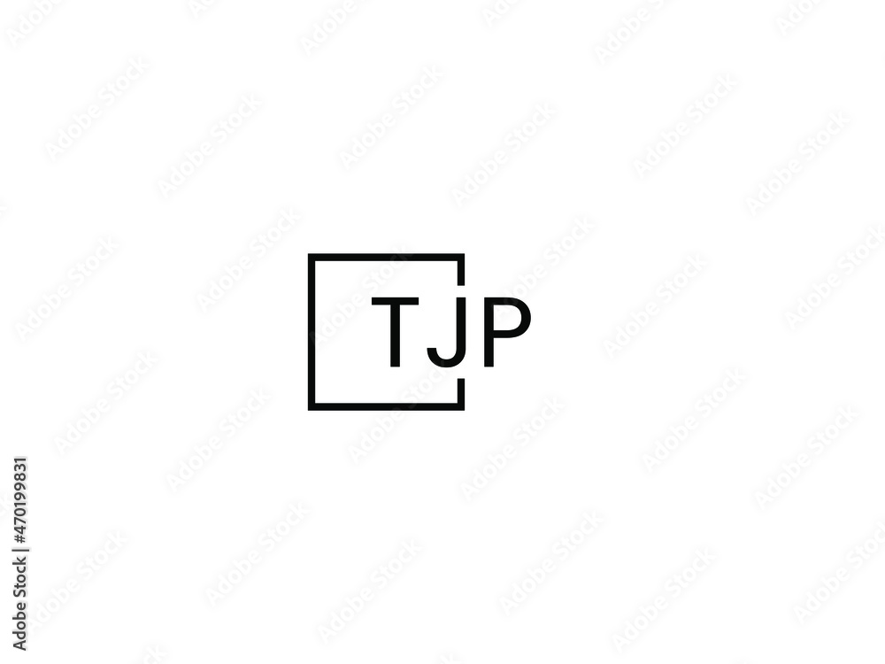 TJP letter initial logo design vector illustration TJP letter initial logo design vector illustration