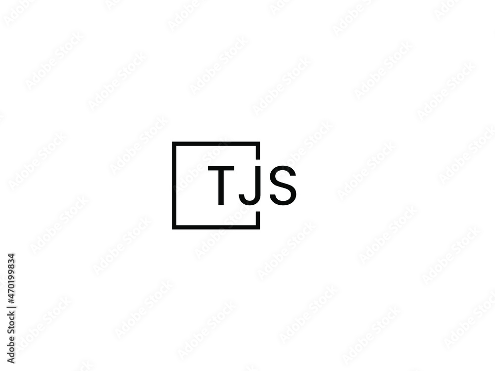 TJS letter initial logo design vector illustration TJS letter initial logo design vector illustration