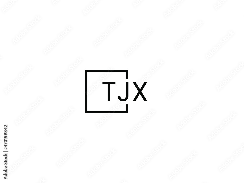TJX letter initial logo design vector illustration TJX letter initial logo design vector illustration