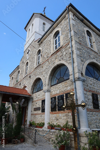 Fototapeta Naklejka Na Ścianę i Meble -  Orthodox Church of Dormition of Theotokos in the town of Nessebar, Bulgaria