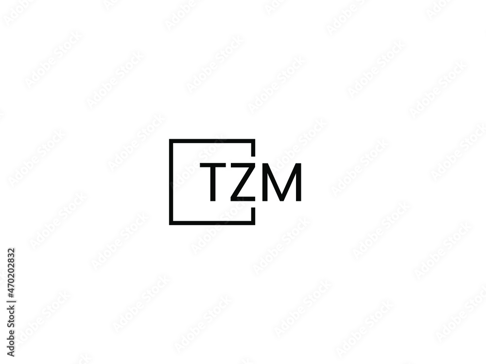 TZM letter initial logo design vector illustration TZM letter initial logo design vector illustration