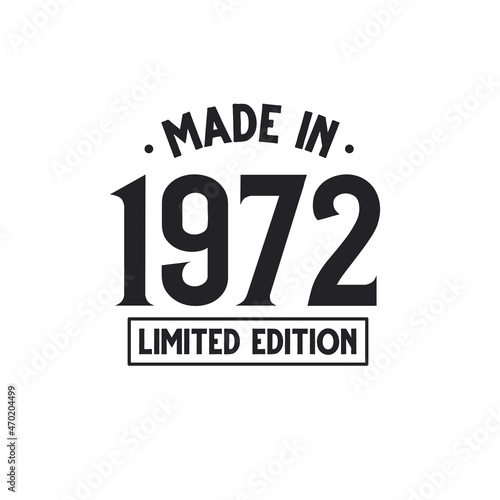 Made in 1972 Limited Edition © Stockia