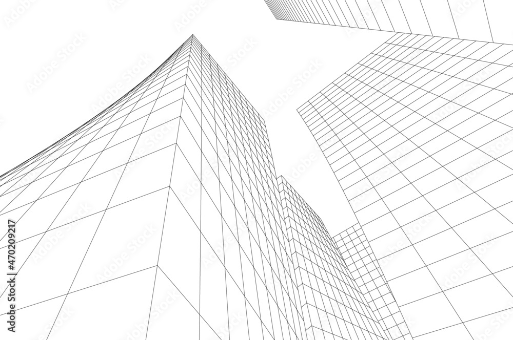 building architecture design 3d graphic illustration building architecture design 3d graphic illustration
