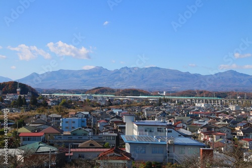 小峰城からの眺め（福島県・白河市）