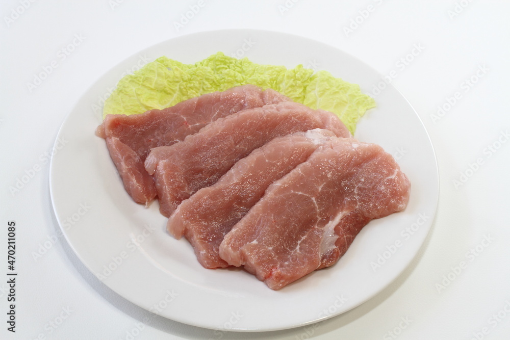 豚赤身肉(岩手県産純情豚)ソテー・カツ用 豚赤身肉(岩手県産純情豚)ソテー・カツ用