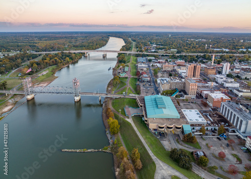 Alexandria Lousiana Aerial