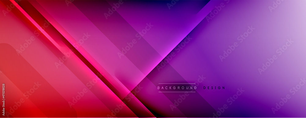 Abstract background - lines composition created with lights and shadows. Technology or business digital template. Trendy simple fluid color gradient abstract background with dynamic Abstract background - lines composition created with lights and shadows. Technology or business digital template. Trendy simple fluid color gradient abstract background with dynamic