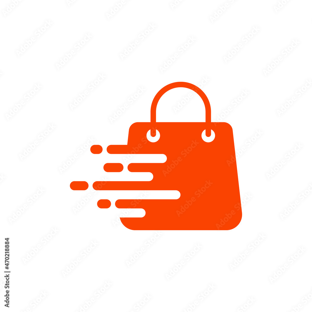 shopping bag logo icon design template vector shopping bag logo icon design template vector