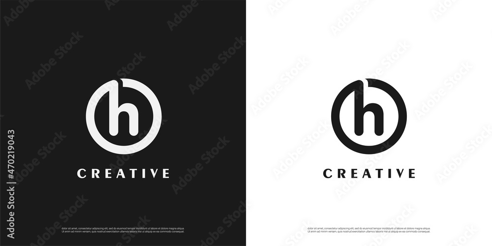 Letter H logo icon design template elements Letter H logo icon design template elements