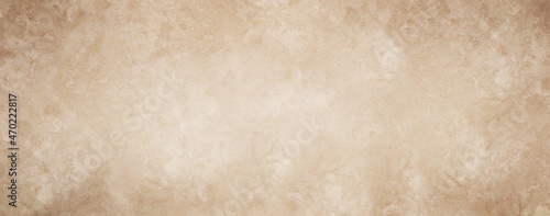Old brown wall background with messy grunge vintage texture design in coffee color brown  blank background no people