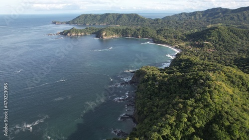 Natural beaches and nature in Las Catalinas, Guanacaste, Costa Rica..