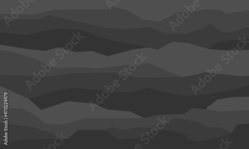 Layered rock and soil subsurface.  Sediment strata.