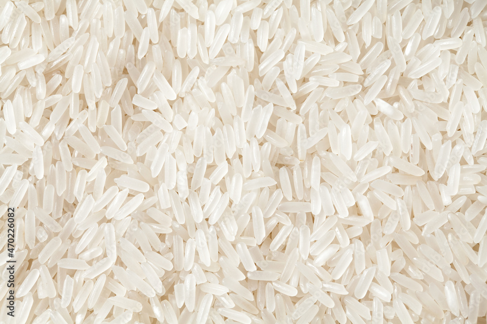 Close up of basmati rice. long-shaped rice. Close up of basmati rice. long-shaped rice.