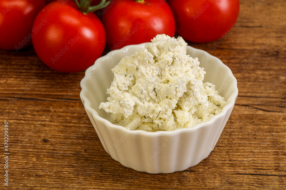 Soft cream cheese with herbs Soft cream cheese with herbs