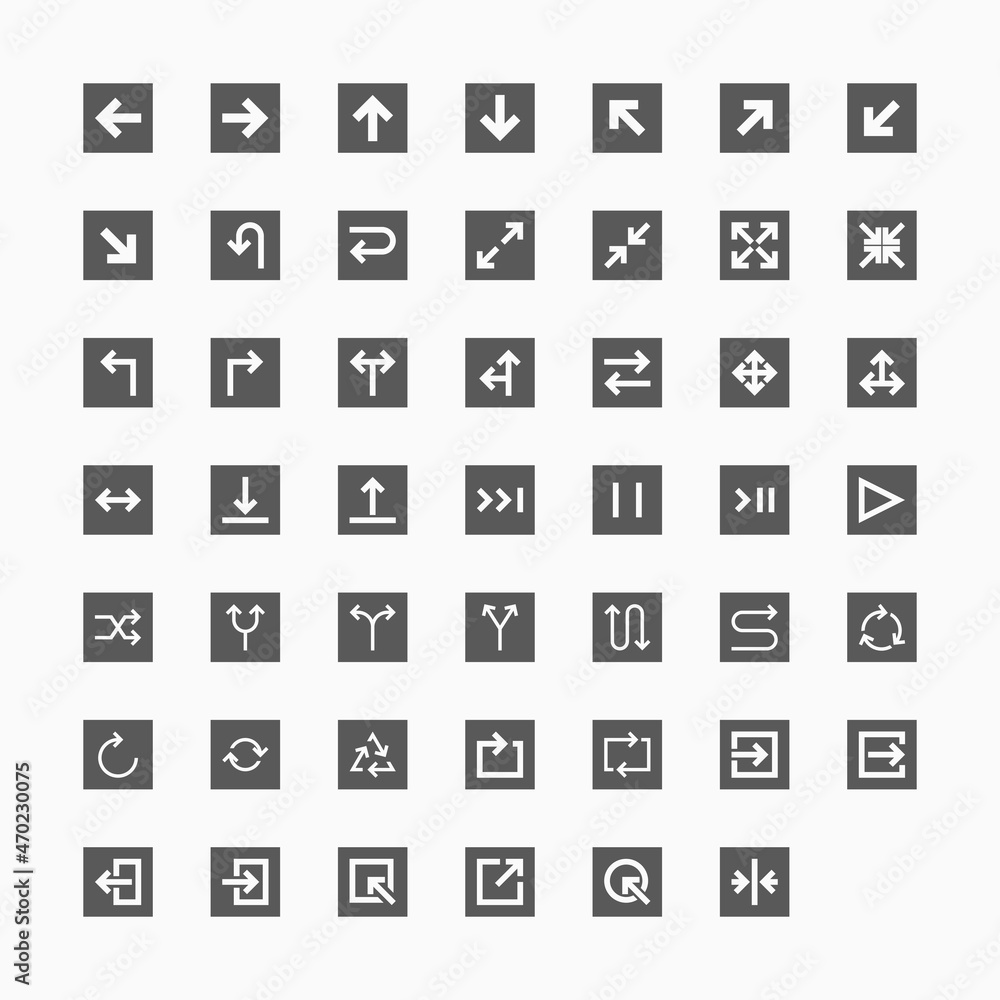 arrow icon set, arrow sign vector, set icon arrow icon set, arrow sign vector, set icon