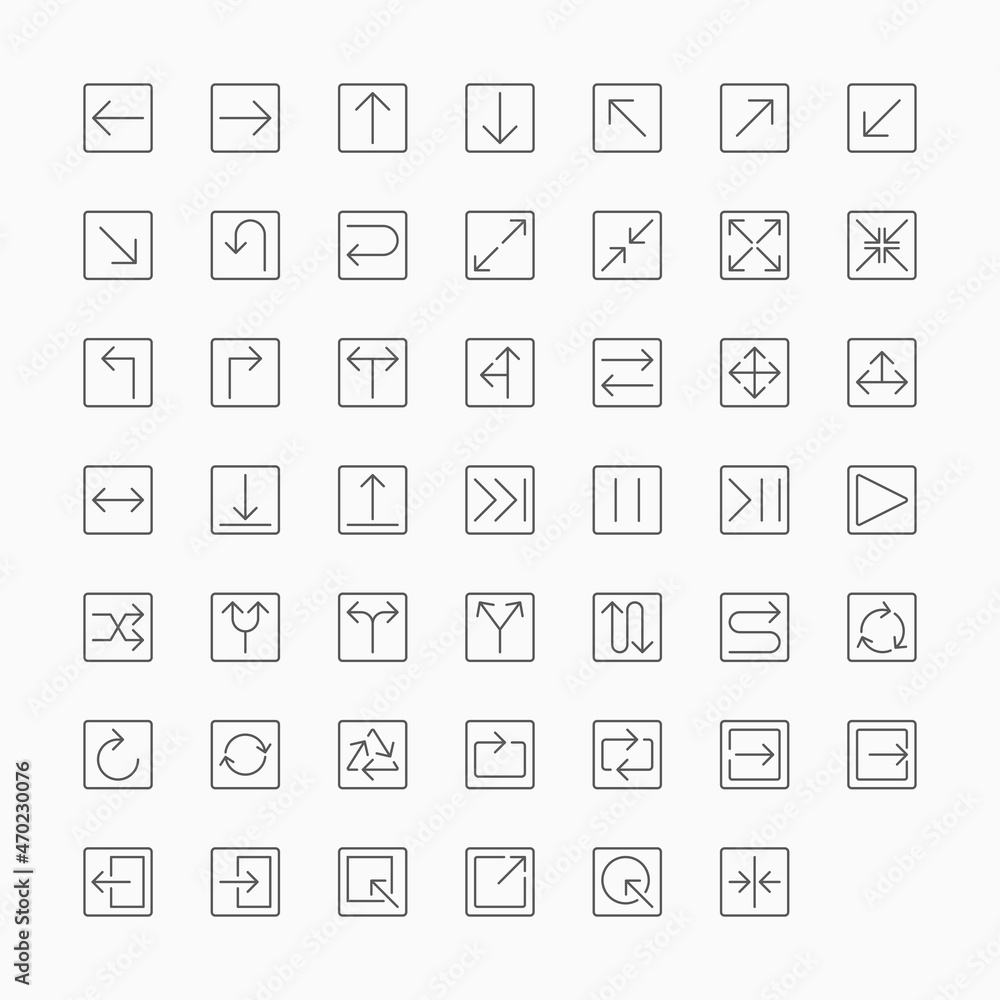 arrow icon set, arrow sign vector, set icon arrow icon set, arrow sign vector, set icon
