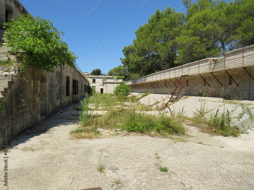 altes Fort aus der K und K Zeit in Kroatien altes Fort aus der K und K Zeit in Kroatien