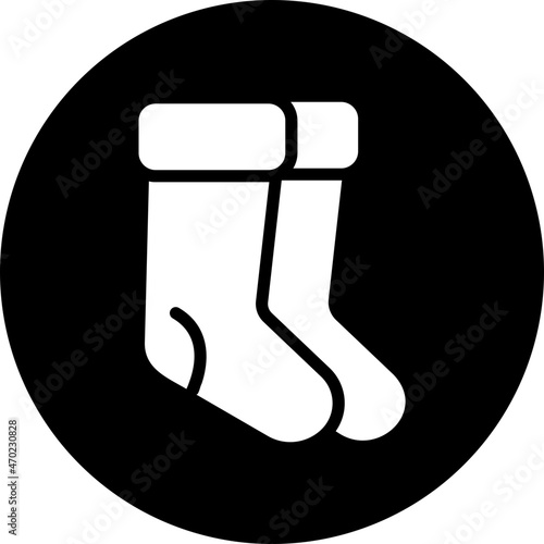 socks glyph icon