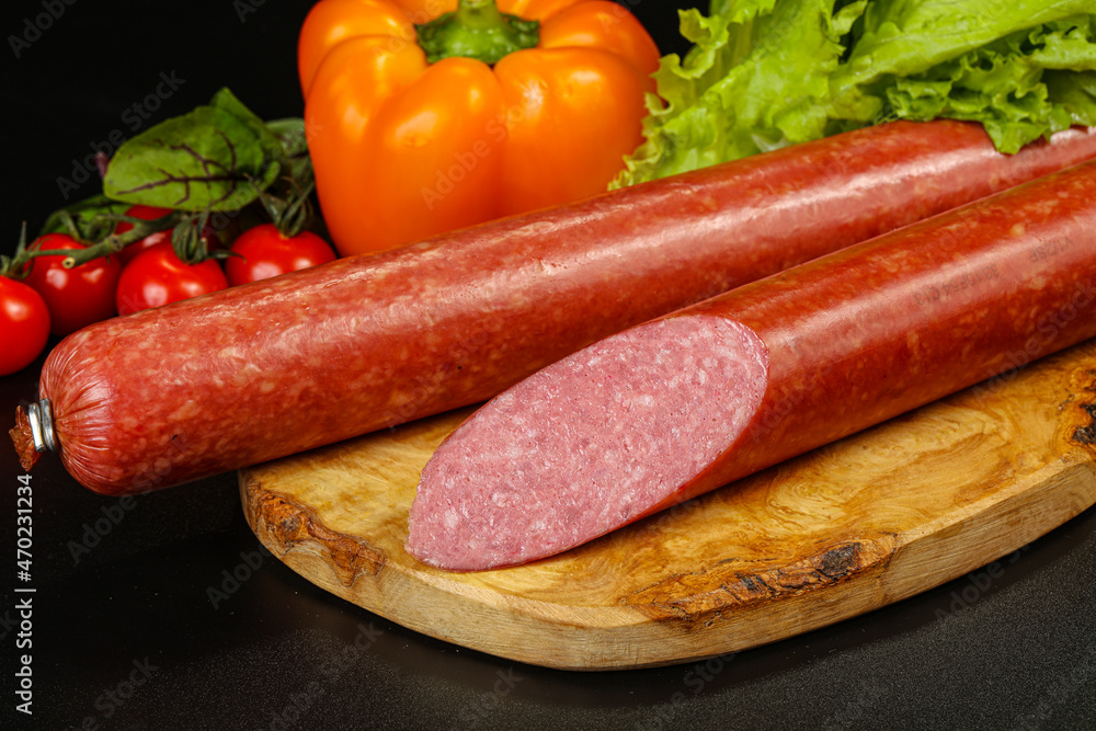 Boiled pork sausages for breakfast Boiled pork sausages for breakfast