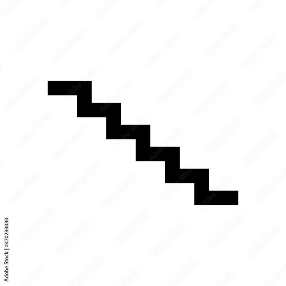 staircase icon, stairway vector, success illustration staircase icon, stairway vector, success illustration
