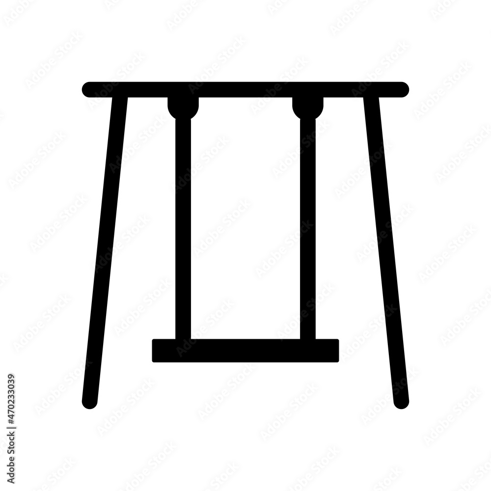 swing icon, swinging vector, fun illustration swing icon, swinging vector, fun illustration