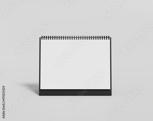 Blank rectangular table calendar, Schedule calendar