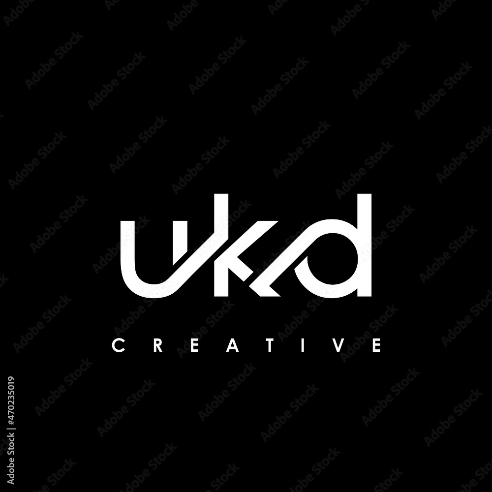 UKD Letter Initial Logo Design Template Vector Illustration UKD Letter Initial Logo Design Template Vector Illustration