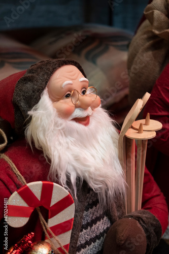 Santa Claus doll, good mood