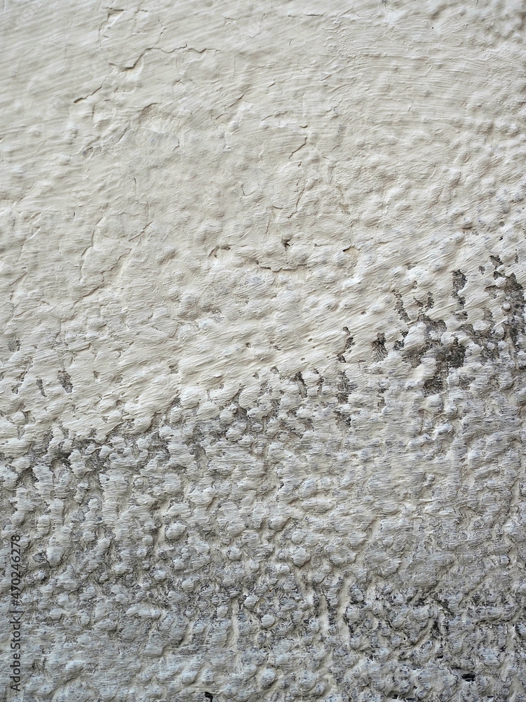 Fototapeta premium Gray texture of a plastered wall