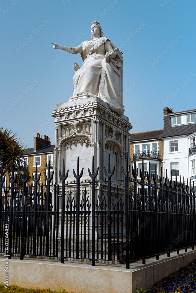 Queen Victoria Statue erected in 1898 to commemorate the Queen's