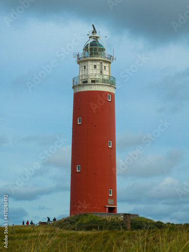 The Eierland Lighthouse called de cocksdorp is a lighthouse on the northernmost tip of the dutch island of Texel. It is named for the former island Eierland. Nationalpark Duinen van Texel, Netherlands