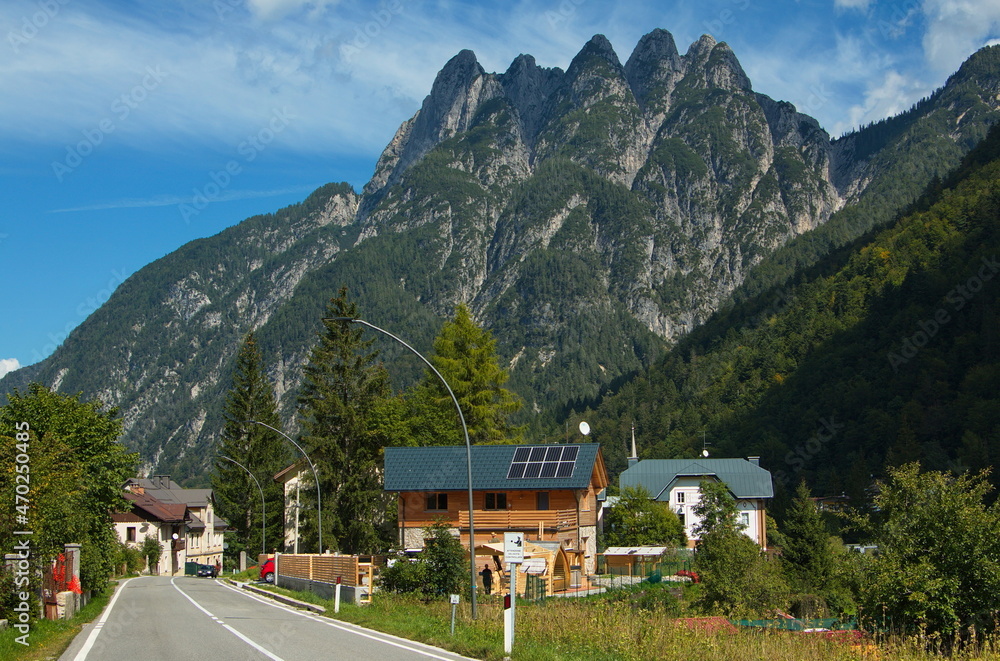 Φωτογραφία Landscape at Cave del Predil, Tarvisio, Italy, Europe Attenzione Velocita Contr